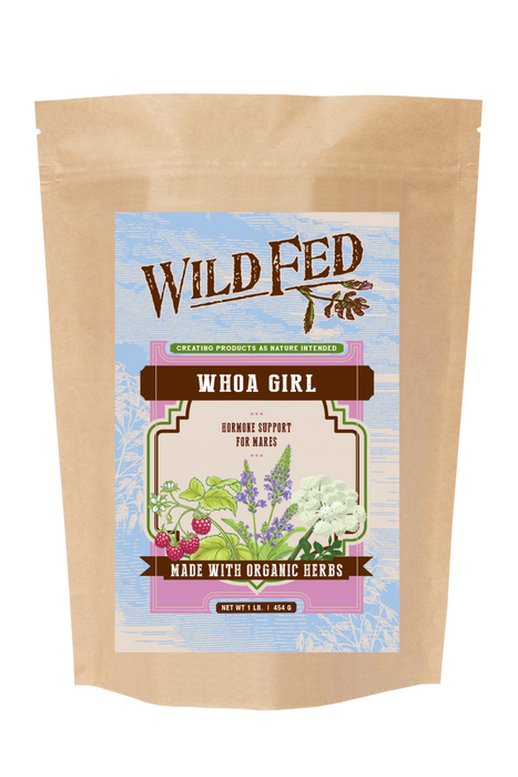 Wild Fed Horse Whoa Girl Hormone Support for Mares Herbal Supplement