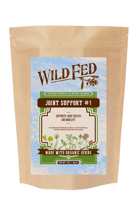 Wild Fed Joint Support #1 Organic Herbal Horse Supplement