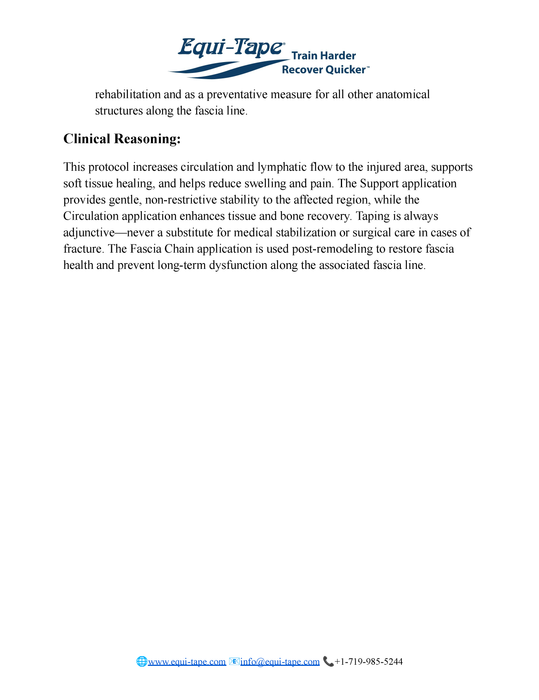 Bone Bruise & Fracture Protocol