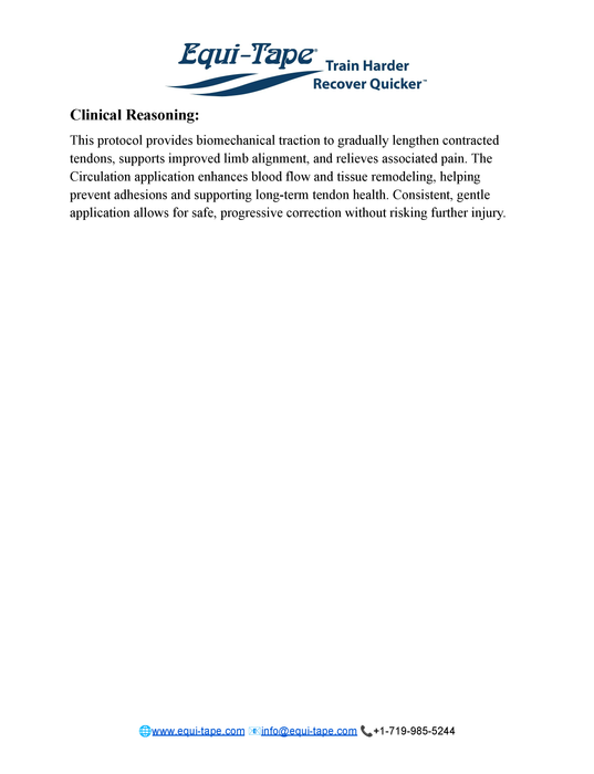 Contracted Tendon Protocol
