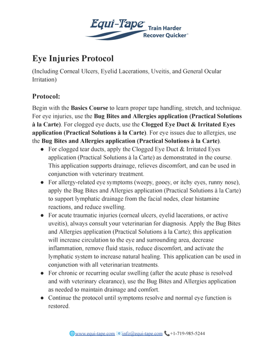 Eye Injuries Protocol