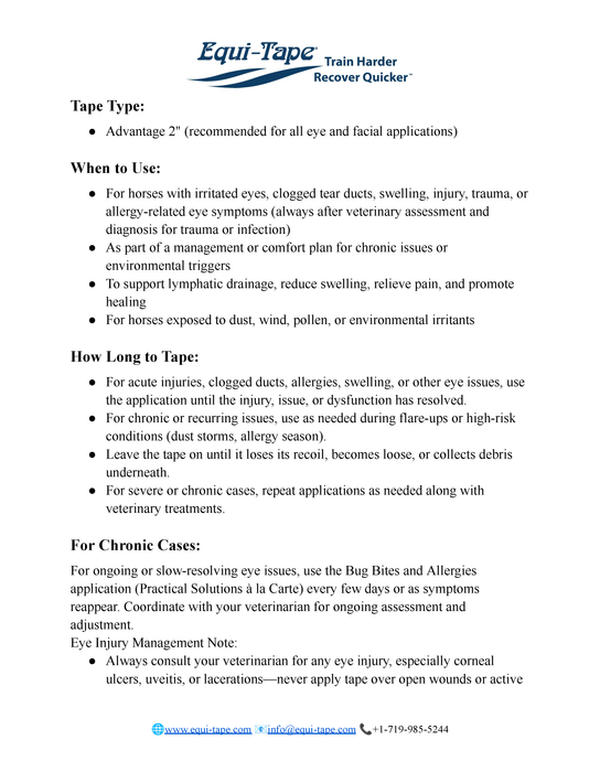 Eye Injuries Protocol