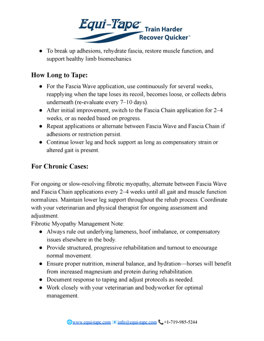 Fibrotic Myopathy Protocol