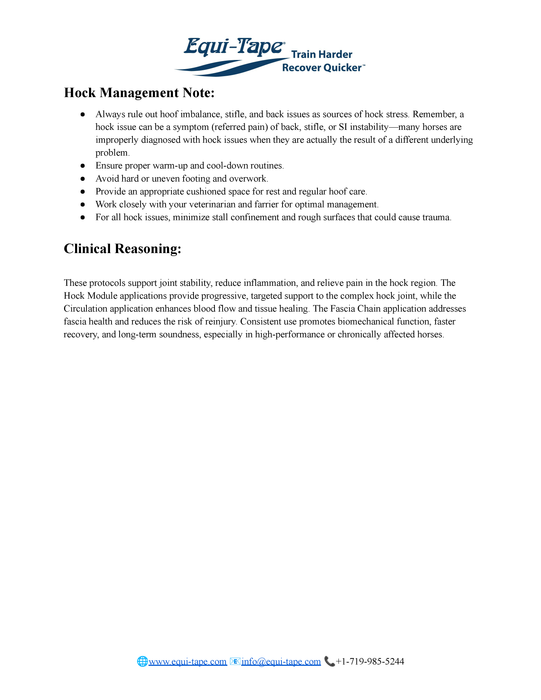 Hock Problems Protocol
