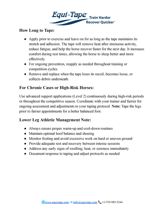 Lower Leg Injury Prevention & Athletic Support Protocol