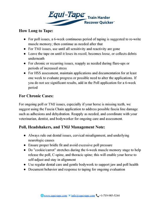 Poll & TMJ Issues Protocol