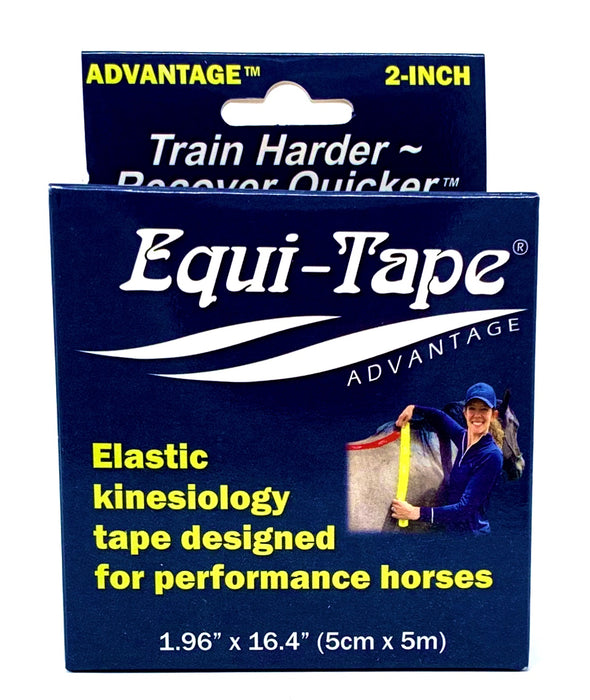 Equi-Tape Advantage 2" Tape. Equine kinesiology tape. 